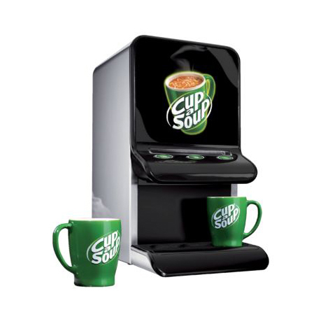 Cup-a-Soup automaat.