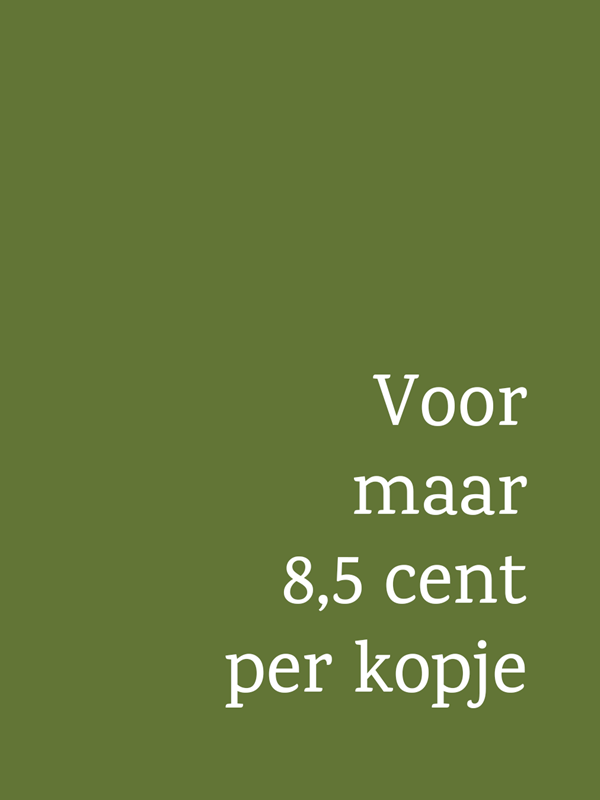 Kwaliteitskoffie voor een betaalbare prijs