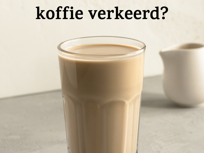 Een koffie verkeerd