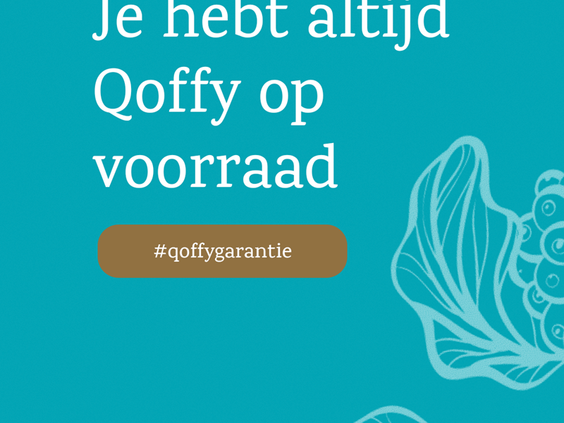 Qoffy-garantie: voorraadbeheer